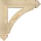 Ekena Millwork Thorton Arts & Crafts Rough Sawn Bracket, Douglas Fir, 4"W x 22"D x 22"H BKT04X22X22THR03RDF - alternate 3